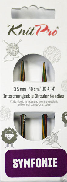 ニットプロ 付け替え式 輪針 針先 40cm・50cm用 3.50mm 20422 シンフォニーウッド 【KN】 編み物 手あみ