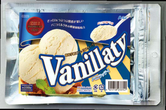 在庫処分 軽量樹脂ねんど バニラッティ 23374 【KN】 パティシエールクレイシリーズ 粘土 スイーツ アーテック