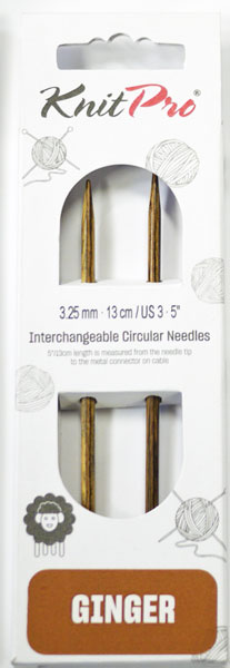 ニットプロ ginger 付け替え式 輪針 針先 3.25mm(4号-0.05mm) 31202 【KN】 編み物 手あみ