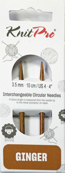 ニットプロ ginger 付け替え式 輪針 40cm・50cm用 針先 3.50mm (31223) 【KN】 5号マイナス0.1mm 編み物 編み針