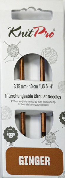 ニットプロ ginger 付け替え式 輪針 40cm・50cm用 針先 3.75mm (31224) 【KN】 6号マイナス0.15mm 編み物 編み針