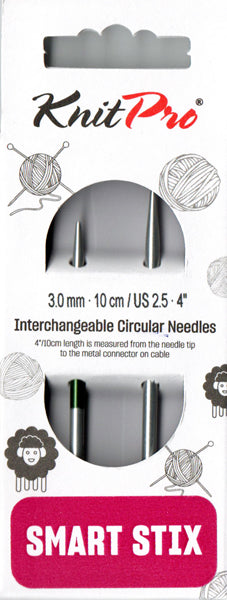 ニットプロ Smartstix 付け替え式 輪針 40cm・50cm用 針先 3.00mm 42141【KN】 編み物 手あみ