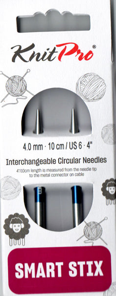 ニットプロ Smartstix 付け替え式 輪針 40cm・50cm用 針先 4.00mm 42145【KN】 編み物 手あみ