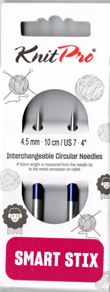ニットプロ Smartstix 付け替え式 輪針 40cm・50cm用 針先 4.50mm 42146【KN】 編み物 手あみ