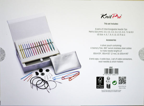 ニットプロ ジング Newメロディライフ Zing輪針 デラックスセット New Melodies of Life 47412 【KN】 編み物 手あみ kpnew