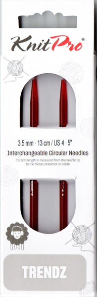 ニットプロ trendz トレンツ 付け替え式輪針 針先 3.50mm 51251 【KN】 編み物 手あみ