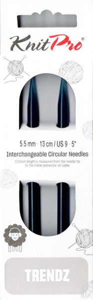 ニットプロ trendz トレンツ 付け替え式輪針 針先5.50mm 51256 【KN】 編み物 手あみ