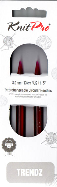 ニットプロ trendz トレンツ 付け替え式輪針 針先8.00mm 51260 【KN】 編み物 手あみ