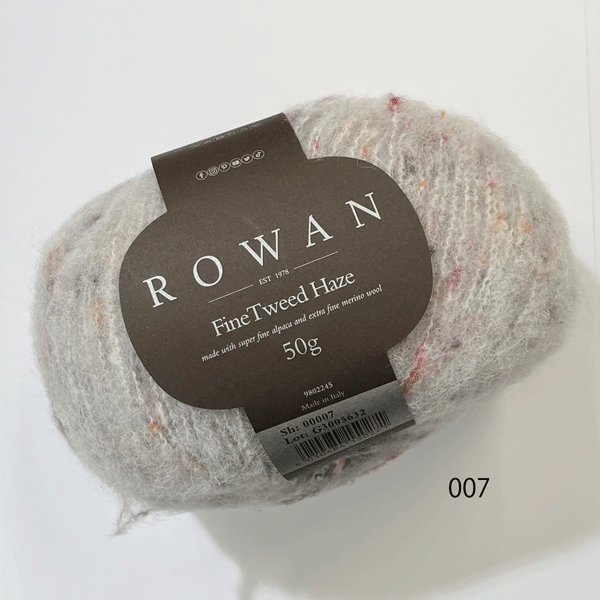 ファインツイードヘイズ Fine Tweed Haze ROWAN 【KY】 : DMC 毛糸 編み物 ツイード ローワン