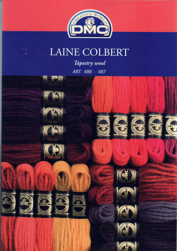 DMC タペストリーウール 色D (品番 486) 刺しゅう糸 【KN】羊毛の刺しゅう糸