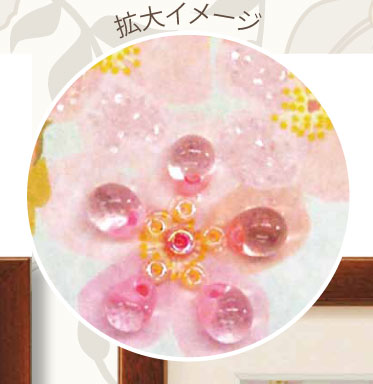ビーズデコール キット 桜と富士山(山梨) BHD-179 ミユキ 【KY】 パート25 MIYUKI Beads Decor 手芸キット