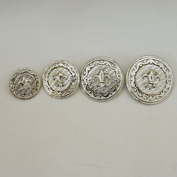 メタルボタン まとめ販売 ホシライト 2785 col.04 38個【KN】15mm~24mm