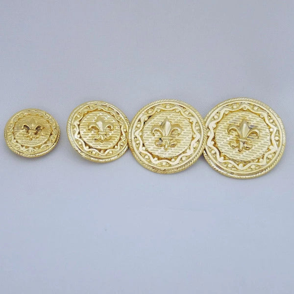 メタルボタン まとめ販売 ホシライト 2785 col.34 31個 【KN】15mm~24mm