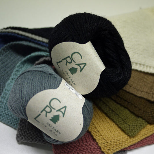 カラル スキー毛糸 【KY】 毛糸 編み物 合太