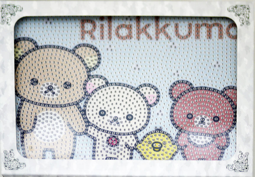 ダイヤモンドフィックス リラックマ NEW BASIC RIRAKKUMA DF2L-RK005 【KN】ビーズ絵キット