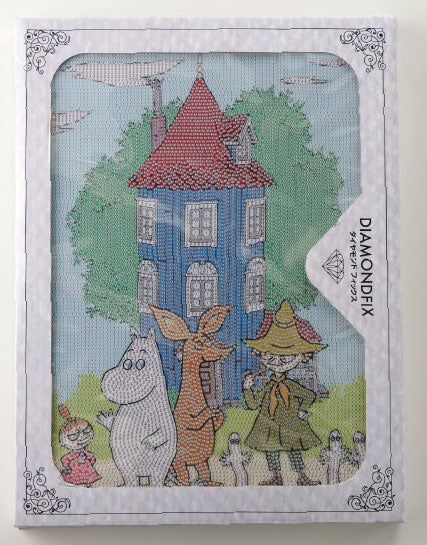 ダイヤモンドフィックス ムーミン ムーミンやしきのみんな Df34-MM001 【KN】ビーズ絵キット