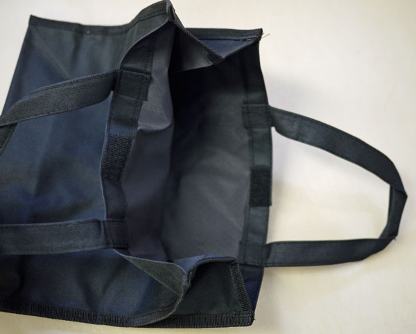 エコバッグ キャンバストート 黒 30×27×10 【KY】 キャンバストート トートバッグ 無地 元廣