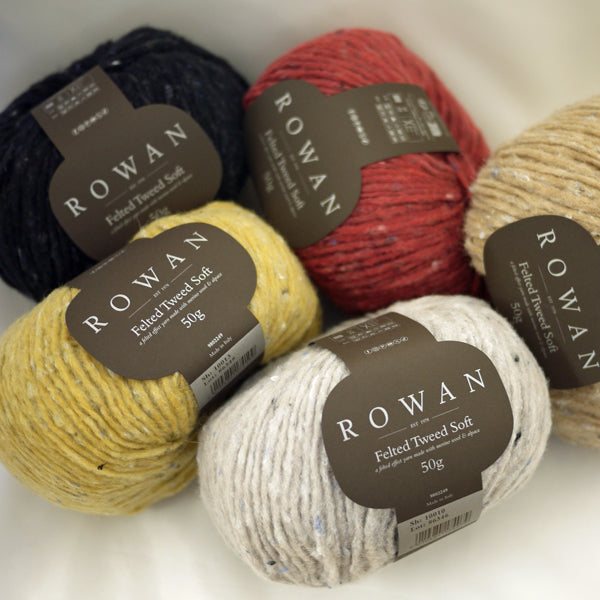 フェルテッドツイードソフト Felted Tweed Soft ROWAN 【KY】 DMC 毛糸 編み物 並太 ツイード ローワン DMC