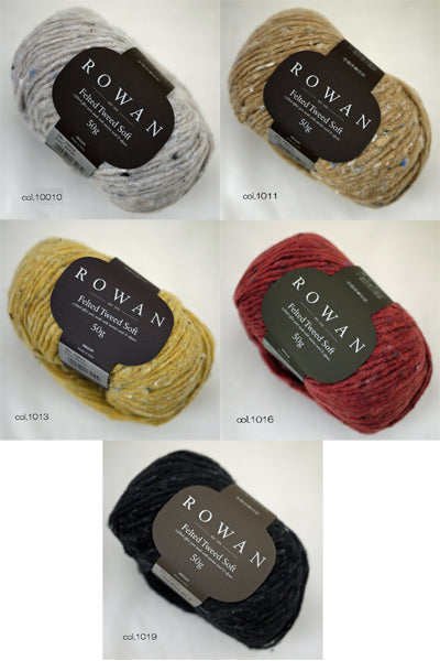 フェルテッドツイードソフト Felted Tweed Soft ROWAN 【KY】 DMC 毛糸 編み物 並太 ツイード ローワン DMC