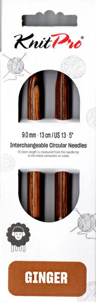 ニットプロ ginger 付け替え式 輪針 針先 9.00mm 31213 【KN】 編み物 手あみ