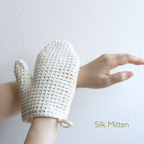 キット Silk Mitten シルクミトン glitt-25 星野真美デザイン 【KN】 編み物キット 手編みキット