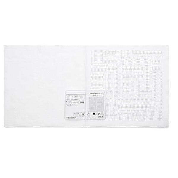 花ふきん 布パック 「Textile lab」 ブロック(白) H-1116【KY】 オリムパス Olympus 刺し子 手芸