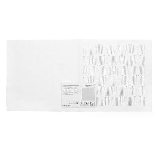 花ふきん 布パック 「Textile lab」 フロー(白) H-1117【KY】 オリムパス Olympus 刺し子 手芸
