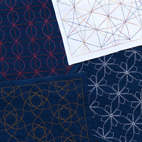 花ふきん 布パック 鉄線 H1140 (布地:白) オリムパス 【KY】 Olympus 刺し子 手芸 手づくり