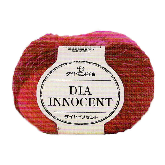 ダイヤ イノセント ダイヤモンド毛糸 【KY】 毛糸 編み物 並太