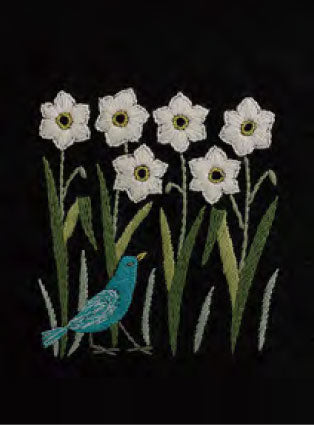 DMC 刺しゅうキット JPT40 早秋の香り-2月- 【KY】 マカベアリス 12ヶ月のモチーフとことり