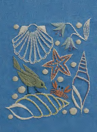 DMC 刺しゅうキット JPT46 夏の思い出-8月- 【KY】 マカベアリス 12ヶ月のモチーフとことり