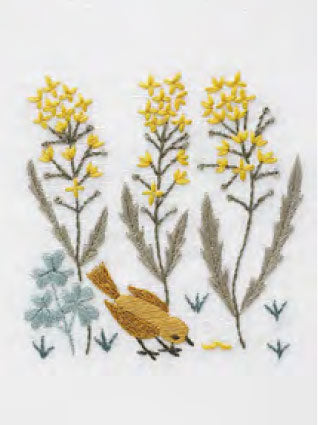 DMC 刺しゅうキット JPT53 春風に誘われて-3月- 【KY】 マカベアリス 12ヶ月のモチーフと生きものたち 刺繍