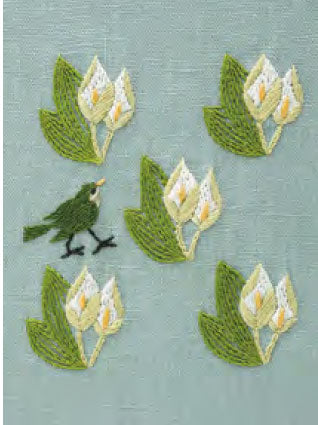 DMC 刺しゅうキット JPT57 夏の散歩道-7月- 【KY】 マカベアリス 12ヶ月のモチーフと生きものたち 刺繍