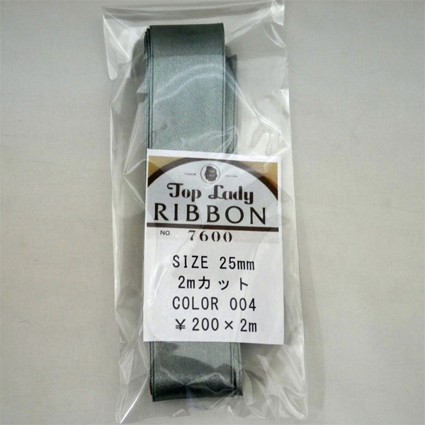 在庫限り Top Lady RIBBON 7600 col.4 25mm 2m 清原 【KN】 リボン