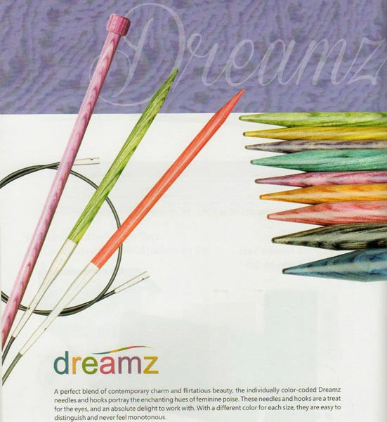ニットプロ 付け替え式 輪針 DREAMZ ドリームズ 40cm・50cm用短 針先 10.0mm 200541 【KN】 編み物 手あみ