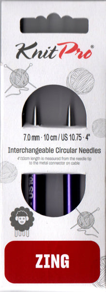 ニットプロ ZING ジング 付け替え式 輪針 40cm・50cm用 針先 7.00mm 47531 【KN】 編み物 手あみ