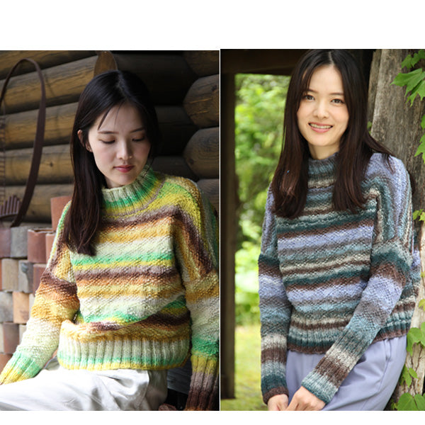 くれよん Kureyon 野呂英作 【KY】 毛糸 NORO 編み物 並太 グラデーションヤーン 段染