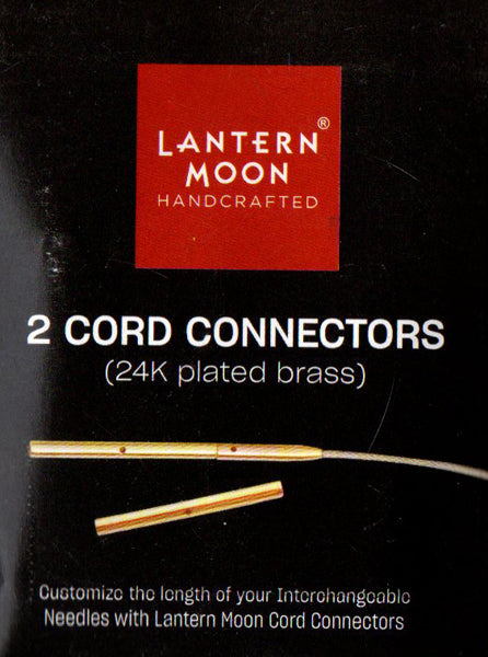 ランタンムーン コードコネクタ 350623 Cord Connecter 24金メッキ 2個入【KN】輪針 編み物