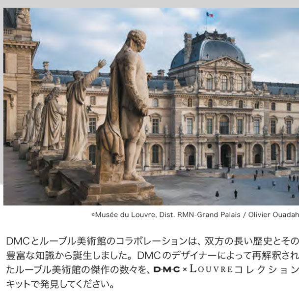 DMC 刺しゅうキット BK1971/81 フェルメール 「レースを編む女」 【KY】:Louvre ルーブル美術館コレクション クロスステッチ