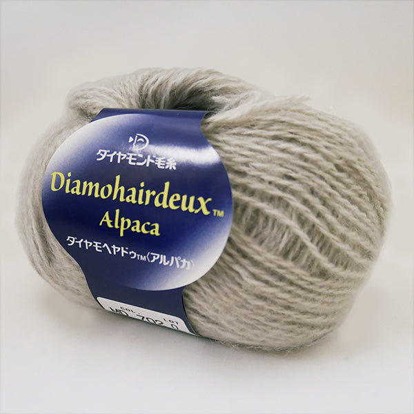 モヘヤドゥアルパカ ダイヤモンド毛糸 【KY】 毛糸 編み物 アルパカ 高級獣毛糸 並太