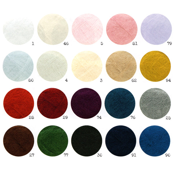 エクセレントモヘア カウント10 色A リッチモア 【KY】毛糸 編み物 モヘア モヘヤ