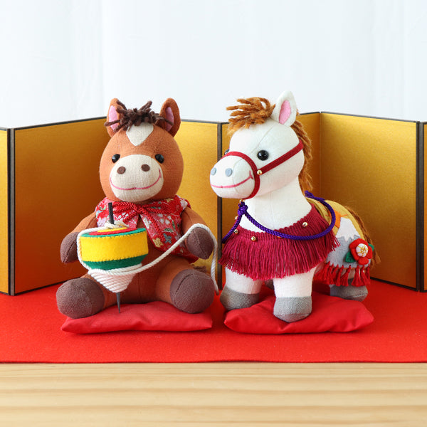 干支キット 2026年午 コマとお馬さん PA-821 オリムパス【KY】 ぬいぐるみキット