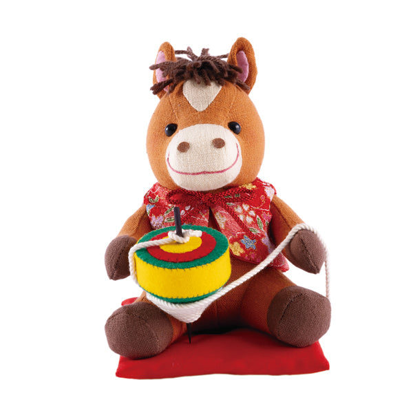 干支キット 2026年午 コマとお馬さん PA-821 オリムパス【KY】 ぬいぐるみキット
