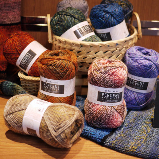 リッチモア パーセント <バリエーション> 【KY】 毛糸 編み物 セーター ベスト マフラー