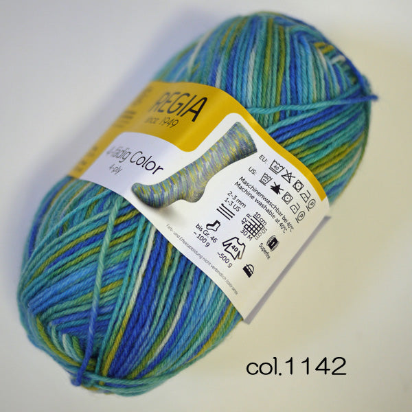 REGIA 4ply 4プライカラー【KN】3F Schaenmayr 毛糸 編み物 くつ下 ソックス sun