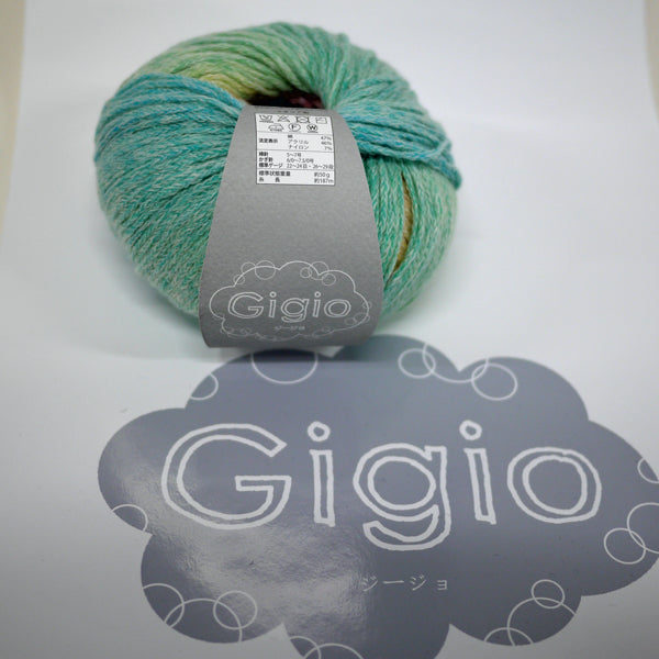新製品 ジージョ Gigio スキー毛糸 【KY】 サマーヤーン 毛糸 編み物