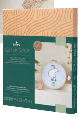 DMC 刺しゅうキット TB182 Polar Scoot 白クマスクーター【KY】フリーステッチキット