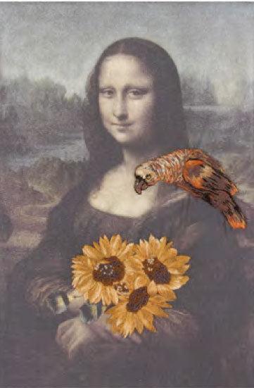 DMC 刺しゅうキット TB183/81 ダ・ヴィンチ&マラッタ モナ・リザより向日葵【KY】フリーステッチキット