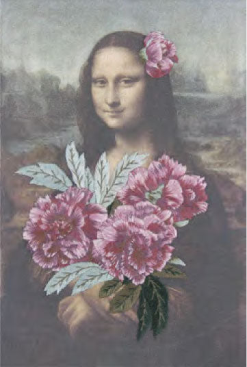 DMC 刺しゅうキット TB184/81 ダ・ヴィンチ&ルドゥーテ モナ・リザより牡丹の枝【KY】フリーステッチキット