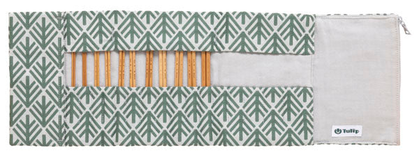 限定品 CarryC キャリーシー ロング Komorebi グリーン こもれび TCC-18 【KN】切り替え式 竹輪針セット チューリップ 編み針